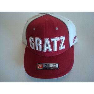 GRATZ NIKE  GOLF  BEACH FITTED SZ 7 3/8 DEADSTOCK HAT CAP VINTAGE C3